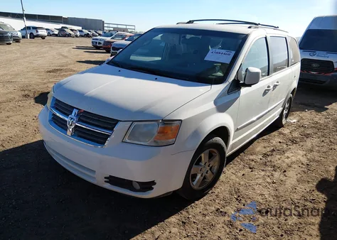 2010 Dodge Grand Caravan Sxt z USA, uszkodzony, nr VIN 2D4RN5D18AR144270